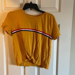 Yellow t shirt